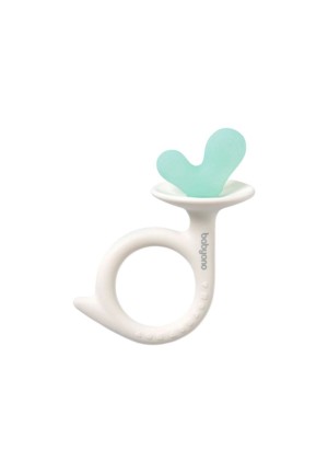 Прорезыватель BabyOno силиконовый Улитка (голубой), 0м+ Прорезыватель BabyOno силиконовый Улитка (голубой), 0м+